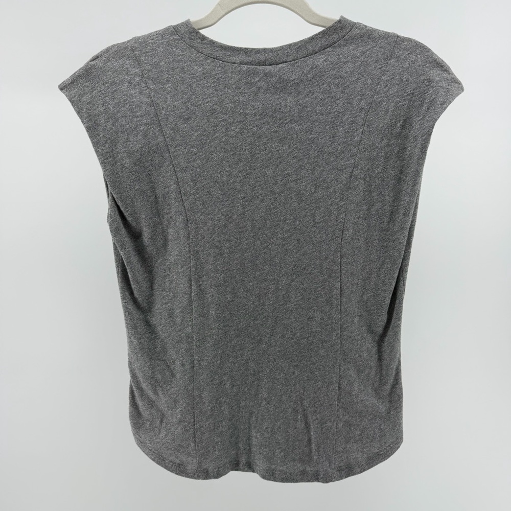 LNA Cap Sleeve Muscle Tee in Grey, 100% Cotton, Women's XS - Picture 3 of 5